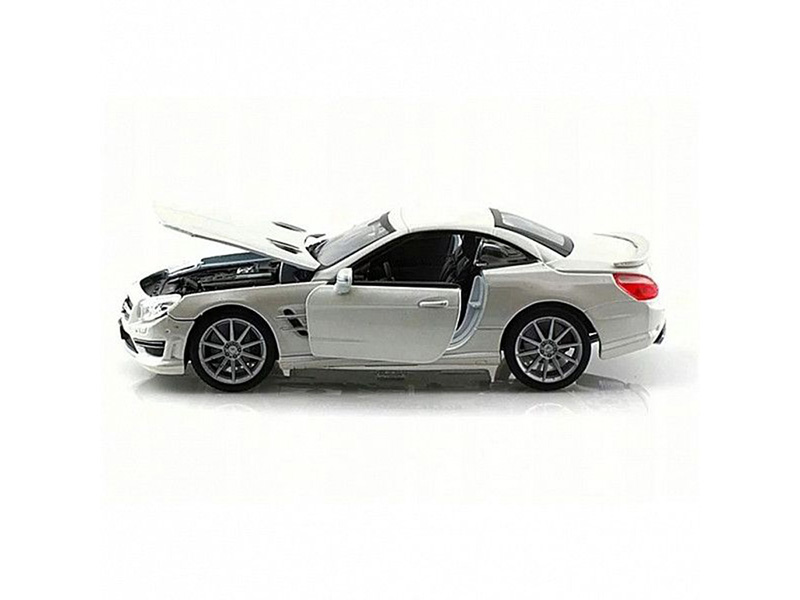 Автомобиль Mercedes-Benz SL 65 AMG white-фото2