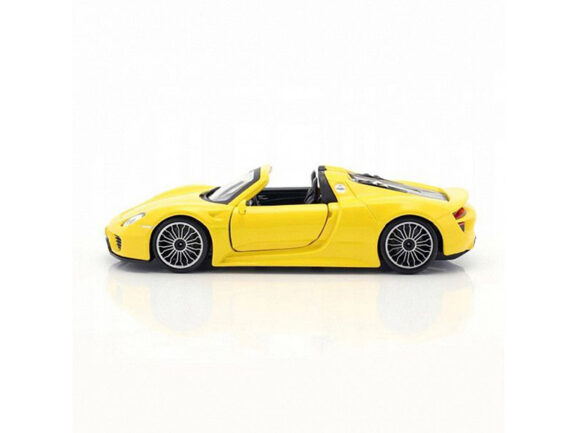 Автомобиль Porsche 918 Spyder (18-21076) yellow-фото3