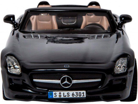 Автомобиль Mercedes-Benz SLS AMG black (Bburago)-фото2