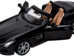 Автомобиль Mercedes-Benz SLS AMG black (Bburago)-фото3