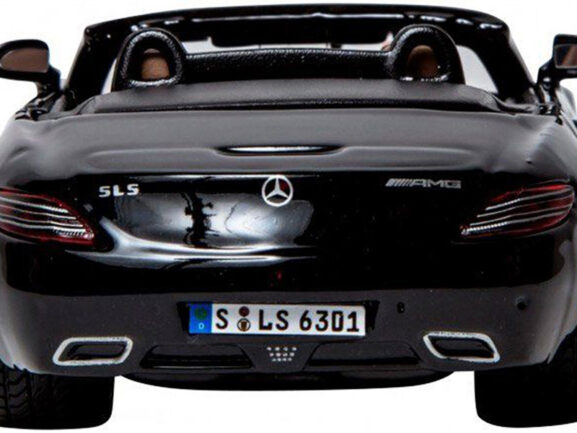 Автомобиль Mercedes-Benz SLS AMG black (Bburago)-фото4