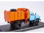 Мусоровоз КО-413 (ГАЗ-53) голубой/оранжевый-фото3