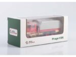 Грузовик Praga V3S бортовой (с тентом) красно-желтый-фото2