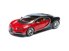 Автомобиль Bugatti Chiron Black-Red (1:18)-фото1