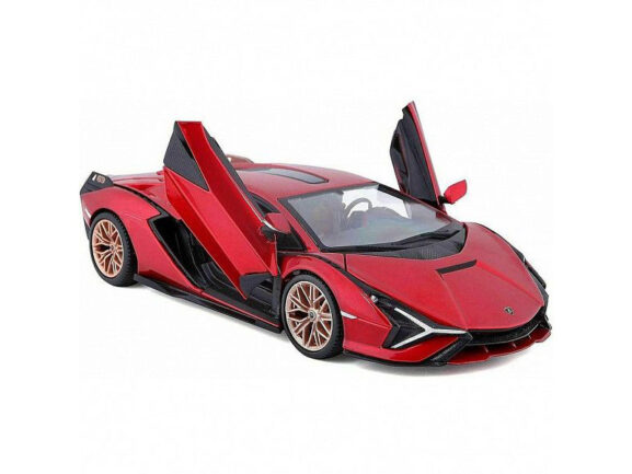 Автомобиль Lamborghini Sian FKP 37 Red (1:24)-фото3