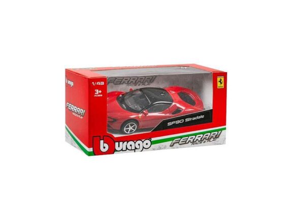 Автомобиль Ferrari Stradale SF90 Red (1:43)-фото4