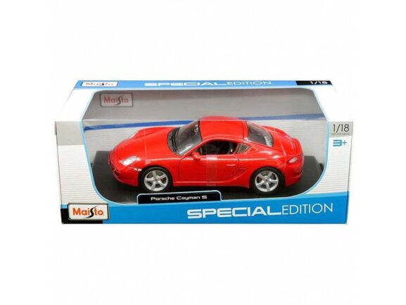 Автомобиль Porsche Cayman Red-фото2