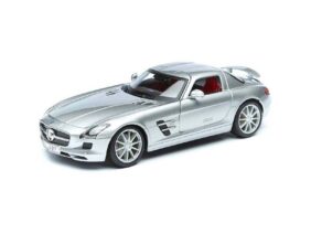 Автомобиль Mercedes-Benz SLS AMG Silver-фото1