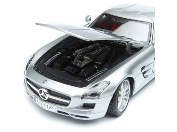 Автомобиль Mercedes-Benz SLS AMG Silver-фото12
