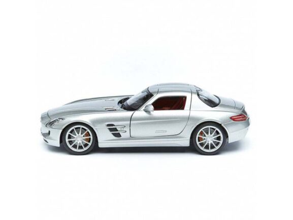 Автомобиль Mercedes-Benz SLS AMG Silver-фото2
