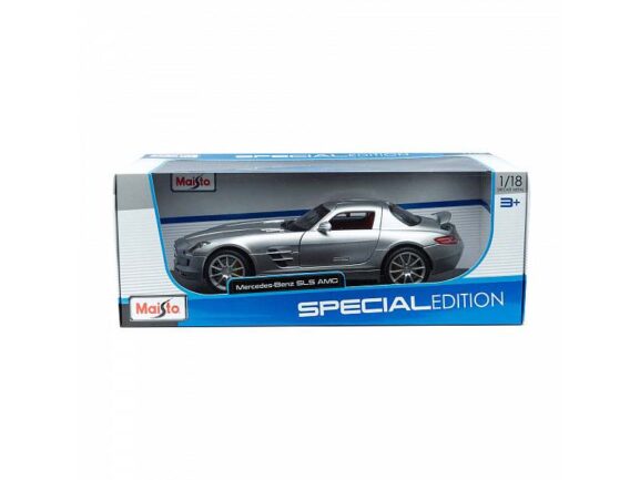 Автомобиль Mercedes-Benz SLS AMG Silver-фото4