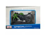 Мотоцикл Kawasaki Ninja ZX-10R Black-Green (1:18)-фото10