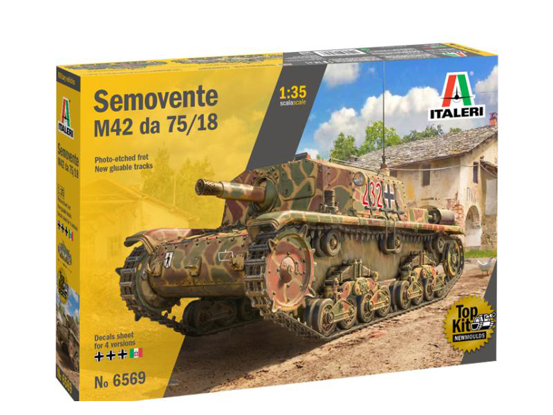 Итальянская самоходная артиллерийская установка Semovente M42 da 75/18-фото1