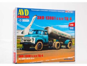 Седельный тягач ЗИЛ-130В1 с полуприцепом ТЦ-4 (AVD Models)-фото1