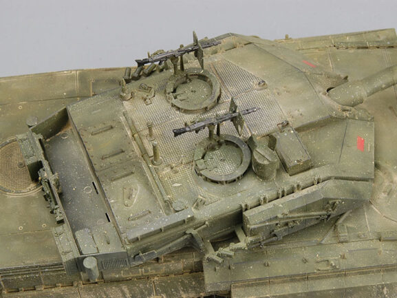 Итальянский основной боевой танк C1 Ариете с дополнительной броней-фото11