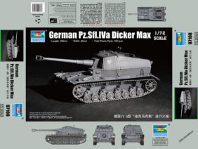 Немецкий тяжелый истребитель танков САУ Pz.Sfl.IVa Dicker Max-фото1