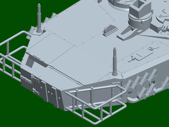 Немецкий основной боевой танк Leopard 2A6 (1:72)-фото6