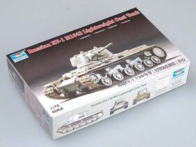 Советский тяжелый танк КВ-1 обр. 1942 г. с легкой башней (07233)-фото1