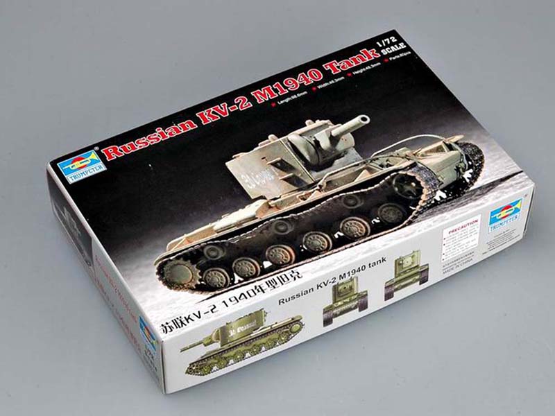 Советский тяжелый танк КВ-2 обр. 1940 г.-фото1