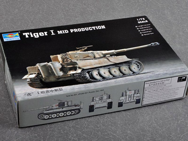 Немецкий тяжелый танк Pz.Kpfw.VI Тигр (T-VI) (средняя версия)-фото1