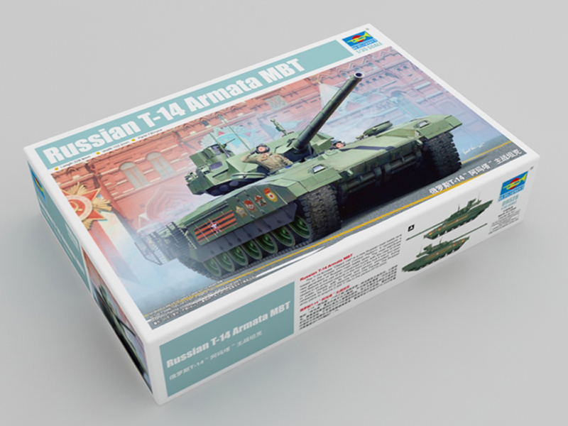 Купить сборную модель танка Т-14 Армата, масштаб 1:35 (Trumpeter)-фото1 Российский основной боевой танк Т-14 Армата (Trumpeter)-фото1