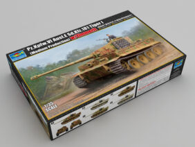 Немецкий тяжелый танк Pz.Kpfw.VI Ausf.E «Тигр» (T-VI) с циммеритом-фото1