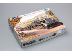 Немецкий полугусеничный тягач Sd.Kfz.9 с трейлером Sd.Ah.116
