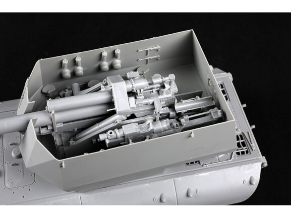 Немецкая зенитная самоходная установка САУ E-100 Flakpanzer с 12.8cm Flak 40 — изображение 22
