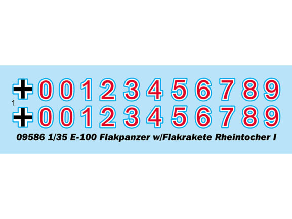 Немецкая зенитная самоходная установка САУ E-100 Flakpanzer с Flakrakete Rheintocher I — изображение 2