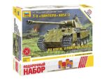 Немецкий средний танк Pz.Kpfw.V Ausf.D «Пантера» (T-V) (1:72) (Подарочный набор)