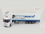 Седельный тягач Mercedes-Benz Actros 5 c полуприцепом Telonato Immo Ouest Transports 2018 — изображение 7