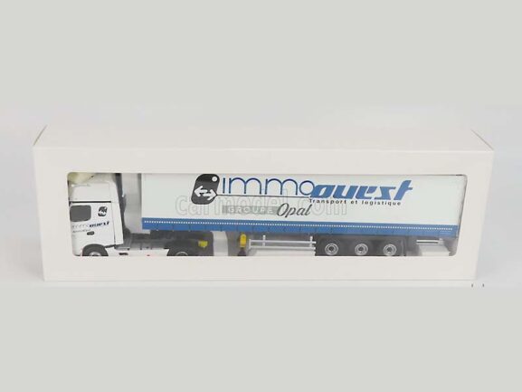 Седельный тягач Mercedes-Benz Actros 5 c полуприцепом Telonato Immo Ouest Transports 2018 — изображение 8