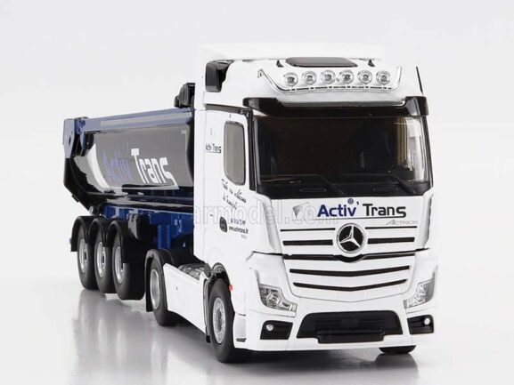 Седельный тягач Mercedes-Benz Actros 5 с полуприцепом-самосвалом Cassone Ribaltabile Activ Trans 2022 — изображение 4