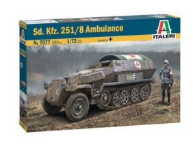Немецкий бронетранспортер Sd.Kfz. 251/8 Hanomag (Ханомаг) (медицинский)