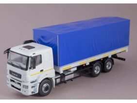 Грузовик КАМАЗ-65207 бортовой (с тентом)