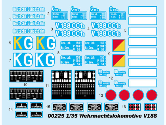 Тепловоз Wehrmachtslokomotive V188 — изображение 2