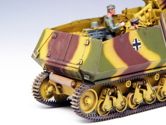 Немецкая самоходная гаубица САУ Geschutzwagen 39(H) c 105мм пушкой LeFH18(Sf) — изображение 10