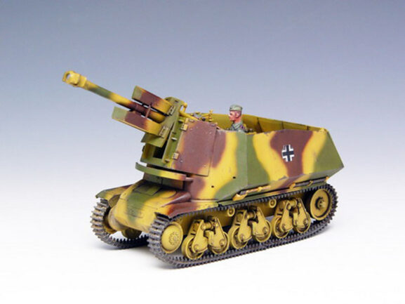 Немецкая самоходная гаубица САУ Geschutzwagen 39(H) c 105мм пушкой LeFH18(Sf) — изображение 11