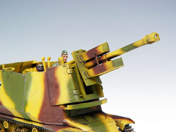 Немецкая самоходная гаубица САУ Geschutzwagen 39(H) c 105мм пушкой LeFH18(Sf) — изображение 12