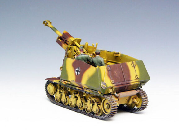 Немецкая самоходная гаубица САУ Geschutzwagen 39(H) c 105мм пушкой LeFH18(Sf) — изображение 9