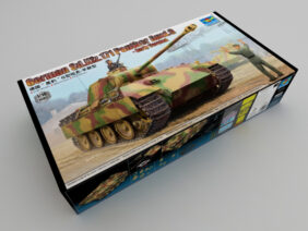 Немецкий средний танк Pz.Kpfw.V Ausf.G "Пантера" (T-V) ранняя версия (Trumpeter)