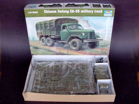 Грузовик Jiefang CA-30 бортовой (с тентом) — изображение 2