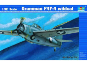 Американский палубный истребитель-бомбардировщик Grumman F4F-4 Wildcat (1:32)