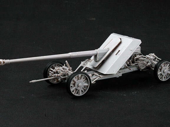 Немецкая противотанковая пушка 8,8 см Pak-43 (Пак-43) (Trumpeter) — изображение 2
