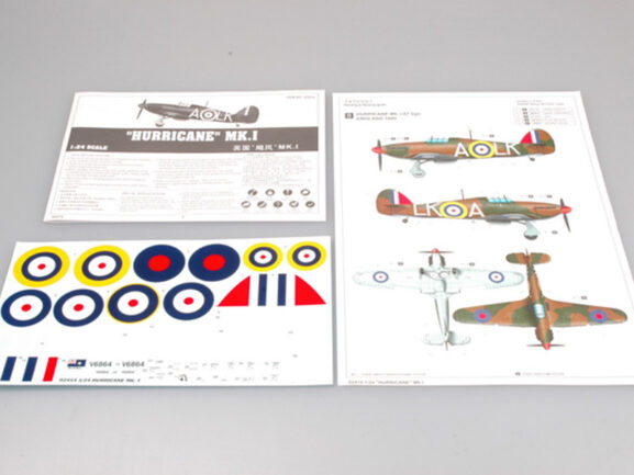 Британский истребитель Hawker Hurricane (Харрикейн) Mk.I (Trumpeter) — изображение 2