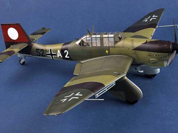 Немецкий пикирующий бомбардировщик Junkers (Юнкерс) Ju-87A Stuka — изображение 18