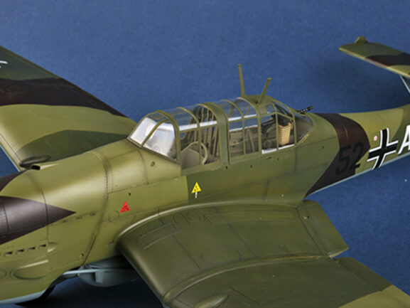 Немецкий пикирующий бомбардировщик Junkers (Юнкерс) Ju-87A Stuka — изображение 20