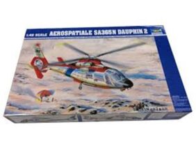 Французский вертолет Aerospatiale SA365N Dauphin 2