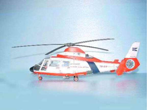 Французский вертолет Aerospatiale SA365N Dauphin 2 — изображение 6