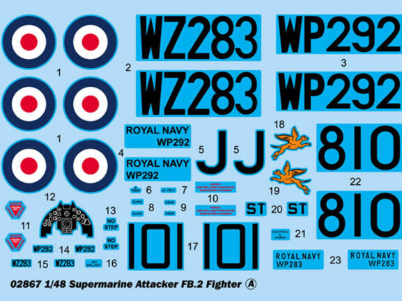 Британский истребитель Supermarine Attacker FB.2 — изображение 2